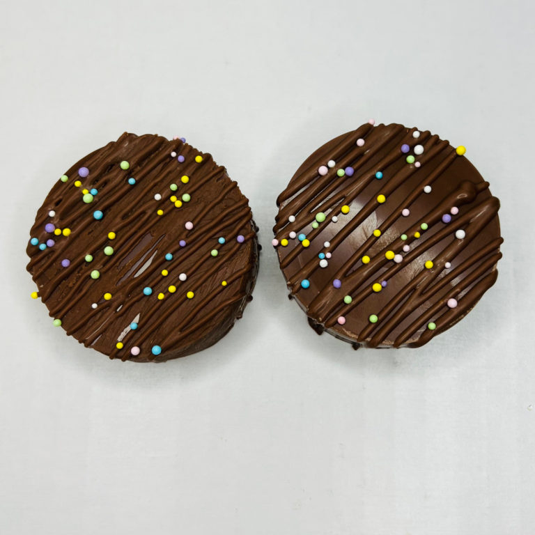 Chocolate Covered Oreos with Sprinkles